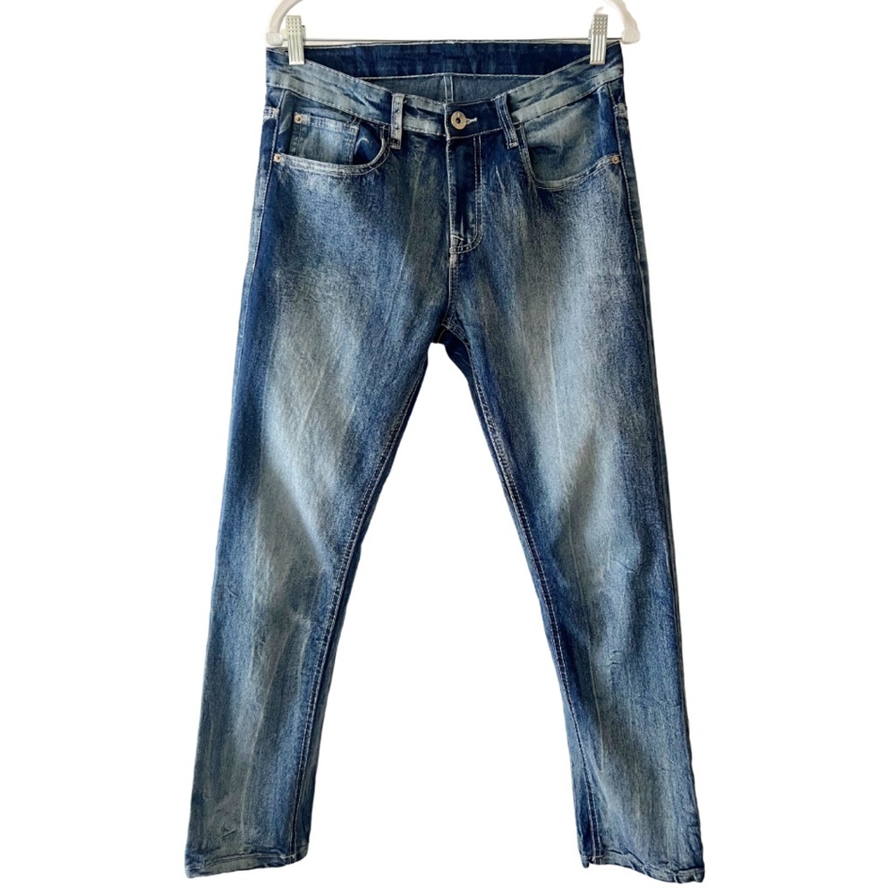 Southpole Men’s Medium Wash Slim Fit Denim Jeans